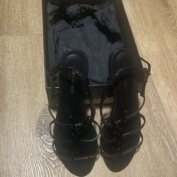 Saint Laurent  black sandals - Picture 1 of 5